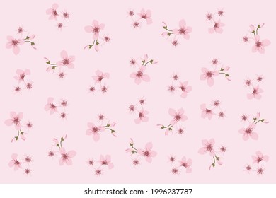 flower on background Elements are isolated on a white background. Design for printing on cards, invitations