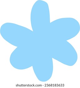 doodle de una sola línea de arte de la flor 2