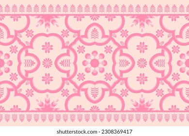 Ethnische Blumenmuster traditionelle, kreative Zierziegel,Luxus Design-Textur,Marokko Kunst,Glamour, Design für Textilien, Vorhang, Teppich, Tapete, Kleidung, Umhüllung, Batik, Gewebe,Vect