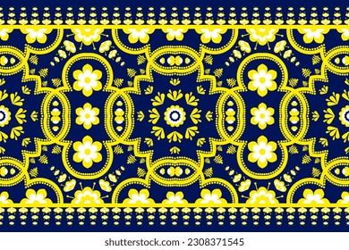 Flower Oriental ethnic pattern traditional, creative decorative tile,Luxury design texture,Morocco Art,glamorous, Design for textile, curtain, carpet, wallpaper, clothing, wrapping, Batik, fabric,Vect
