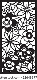 Flower Ornamen For Cutting Cnc