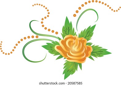 Flower ornament