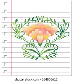 flower ornament