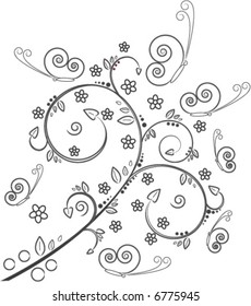 Flower ornament