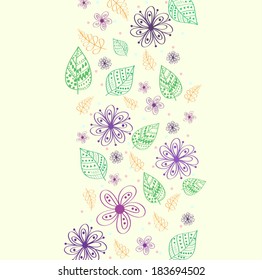 flower ornament backgroud concept. vector illustration