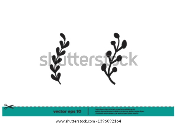 Flower ornament dividers. Hand drawn vines\
decoration, floral ornamental divider and sketch leaves ornaments.\
Ink flourish and arrow decorations dividers victorian doodles\
isolated vector icons\
set