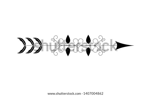 Flower ornament
dividers. Hand drawn vines decoration, floral ornamental divider
and sketch leaves ornaments
logo