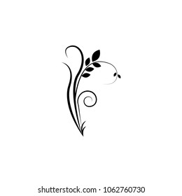flower ornament icon. Element of patterns elements illustration. Premium quality graphic design icon. Signs and symbols collection icon for websites, web design, mobile app on white background