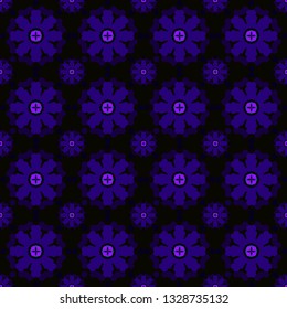 flower ornament pattern, for fabrics, wrappers, pillow fabrics, tablecloths, and others