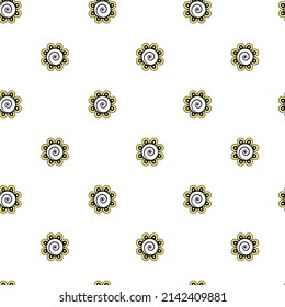 flower ornament Seamless Pattern Design