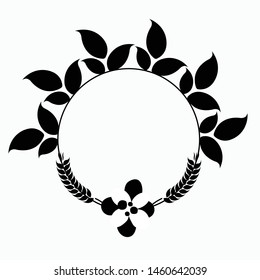 flower ornament vector for element design, EPS 10.