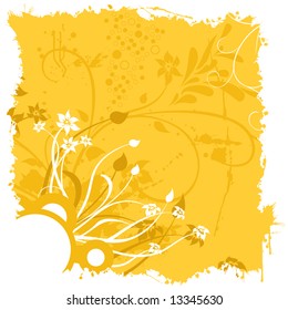 flower ornaments vector design for your backgrounds
