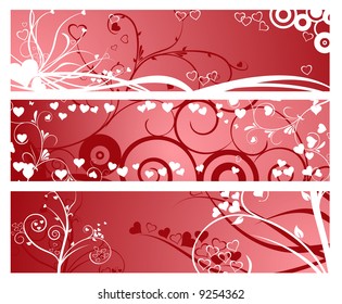 flower ornaments vector designs