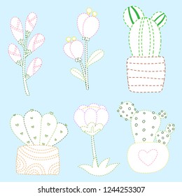 flower page coloring vector design