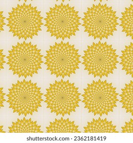  flower, painting on a light background. Cherry blossoms, Abstract floral seamless pattern. Bright colors, Abstract geometric hexagonal graphic, wall pattern design