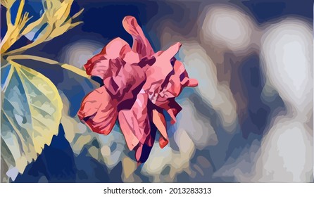 flower painting, very cool and realistic 