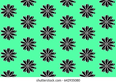 flower party color modern vector clean simple editable pattern