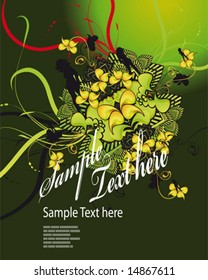 flower party poster