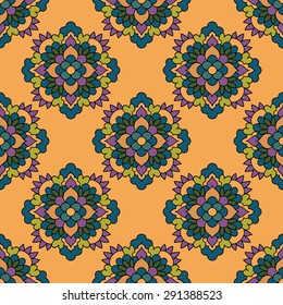 flower pastel seamless pattern for tile, background, wrapping paper, fabric design