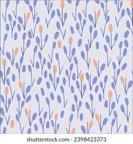 flower pattern abstract background vector