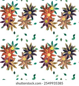 Flower pattern, abstract background, vector backgrounds, flowers watercolor, leaf background, floral patterns, vector design, leaf shape, seamless background, floral design, leafs vector