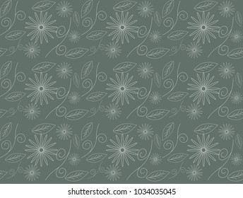 Flower pattern background