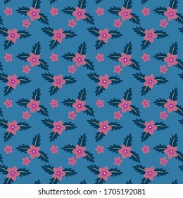 Flower Pattern Background Illustration Art