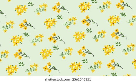 Flower pattern background. Flower illustration pattern. Flower background. Floral decoration background. Perfect for fabrics, print, textile, wallpaper, and pre-made home decor. SSTKbackgrounds 