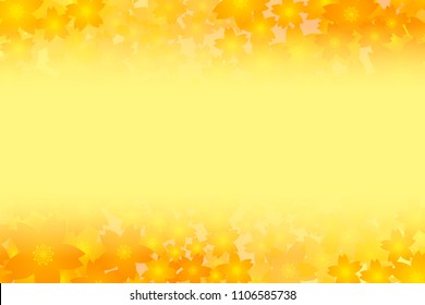 Flower pattern background material Wallpaper, copy space, title space, message space