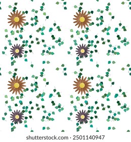 Patrón de flores, patrón de fondo, patrón de Vector, Vector abstracto, Vector de flores, fondo de Vector, fondo de verano, patrón de adorno, ramo de flores, textura sin costuras