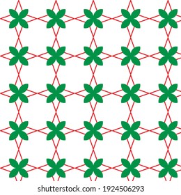 Flower Pattern For Background or Wallpaper