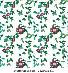 Patrón de flores, fondos y texturas, fondo floral, fondo de Vector, ramo de flores, fondo de verano, Vector sin fisuras, acuarela de flores, textura sin fisuras, patrón de adorno