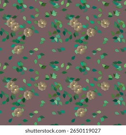 Flower pattern, backgrounds and textures, flowers isolated, leaf isolated, seamless background, petals pattern, seamless patterns, vector art, flowers vectors, ornament pattern