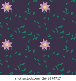 Padrão de flor, buquê de flor, fundo sem costura, ornamentos vetor, fundo floral, fundo pétalas, formas vetoriais, fundos vetoriais, silhueta de folha, vetor abstrato