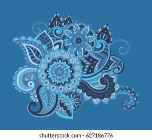 Flower Pattern Bright Abstract wallpaper vintage