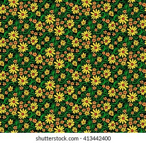 Flower pattern color