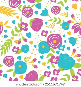 Flor, padrão, cores, decoração, arte.