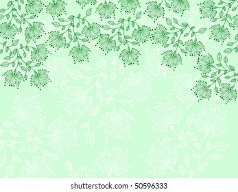 flower pattern decoratively romantically abstraction illustration
