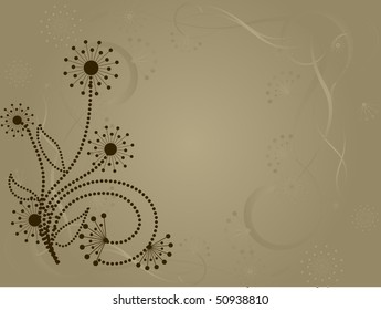 flower pattern decoratively romantically abstraction illustration