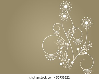 flower pattern decoratively romantically abstraction illustration