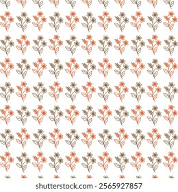 Flower pattern design with background