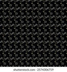 flower pattern design with background