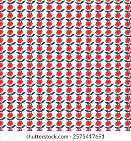 flower pattern design with background