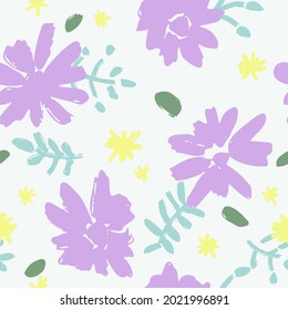 flower pattern, design for textile, illustration for wallpaper,