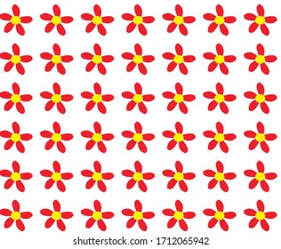 flower pattern design. this is vector.