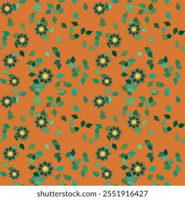 Padrão de flores, design de padrões, planos de fundo vetoriais, flores vetor, planos de fundo natureza, plano de fundo floral, projeto vetorial, ornamentos vetor, textura sem costura, padrão de fundo