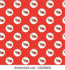 flower pattern design. vector illustration