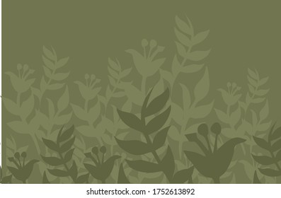 Flower Pattern Design, vector illustration