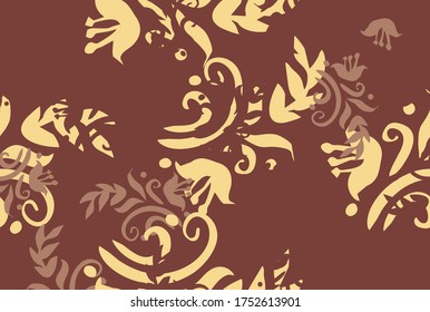Flower Pattern Design, vector illustration