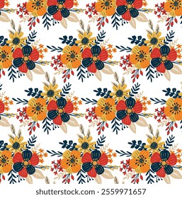 flower pattern design without background
